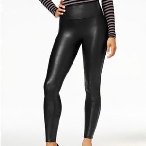 Spanx Faux Leather Leggings